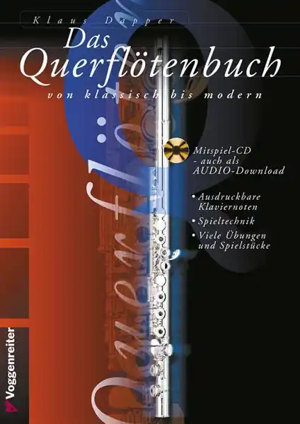 Klaus Dapper - Das Querflötenbuch, Band 1, 144 Seiten Top-Preis