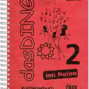 Das Ding 2 - Kultliederbuch mit Noten, rot Preisknaller
