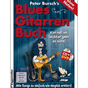 Peter Burschs Blues-Gitarrenbuch (mit CD und DVD) Abverkauf
