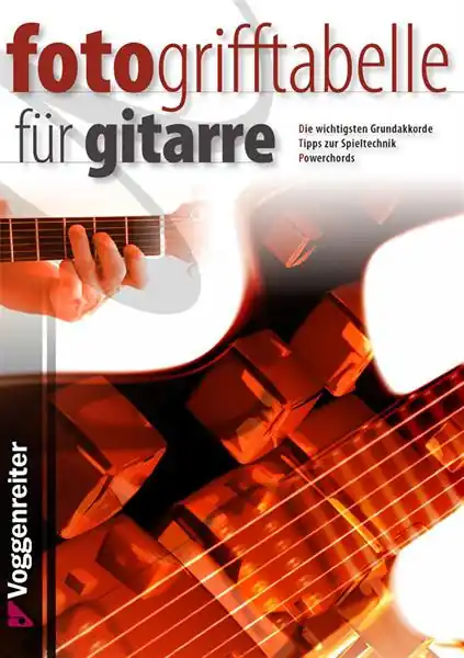 Bessler/Opgenoorth -Fotogrifftabelle für Gitarre Mega-Angebot