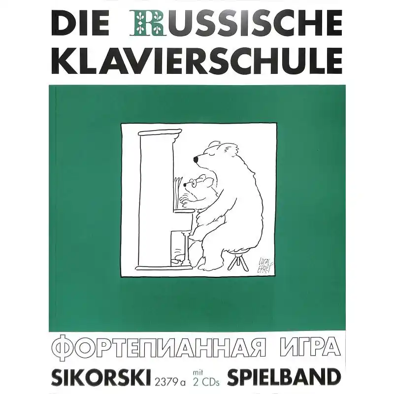 Kostenloser Versand Die Russische Klavierschule - Ergänzender Spielband mit 2 CDs