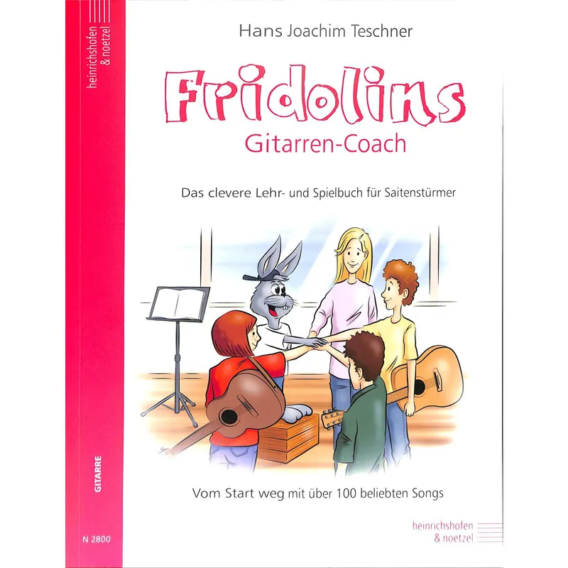 Sichere Zahlung Fridolins Gitarren-Coach, Lehrbuch, Spielband