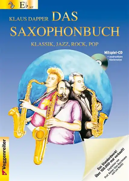 Neuheit Klaus Dapper - Das Saxophonbuch, in Tonart Eb (es)