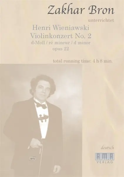 Konzert für Violine und Orchester D-Moll op. 22 (Violinkonzert Nr. 2) Schneller Versand