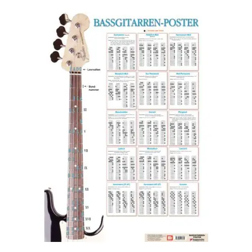Super-Preis Bassgitarren-Poster