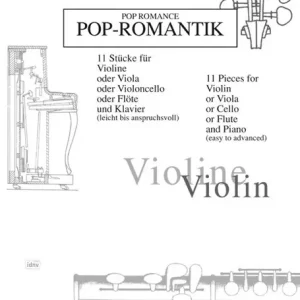 Echt Pop-Romantik, Noten für Violine