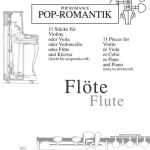 Pop-Romantik für Flöte Neue Ware