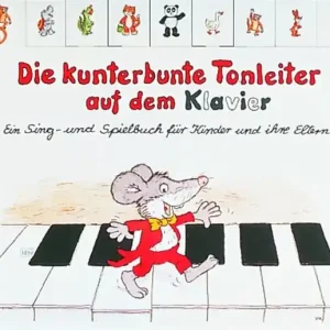 Begrenztes Angebot Die kunterbunte Tonleiter auf dem Klavier