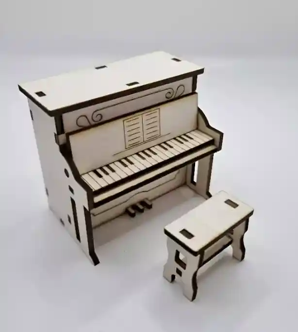 Echt Holzpuzzle Klavier