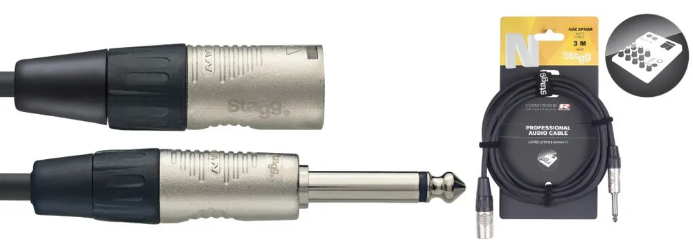 1M/3FT AUDIO CBL PLG-XLRm DLX Jetzt Kaufen
