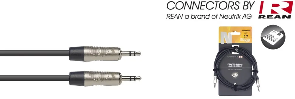 6M/20FT AUDIO mini ST.PLUG DLX Markenware