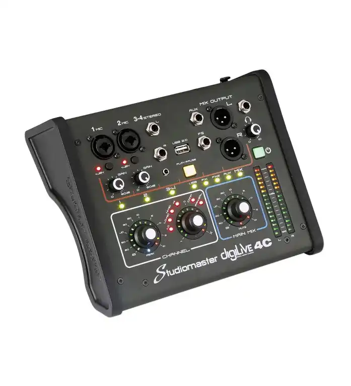 4CH. DIGITAL MIXING CONSOLE Meistverkauft