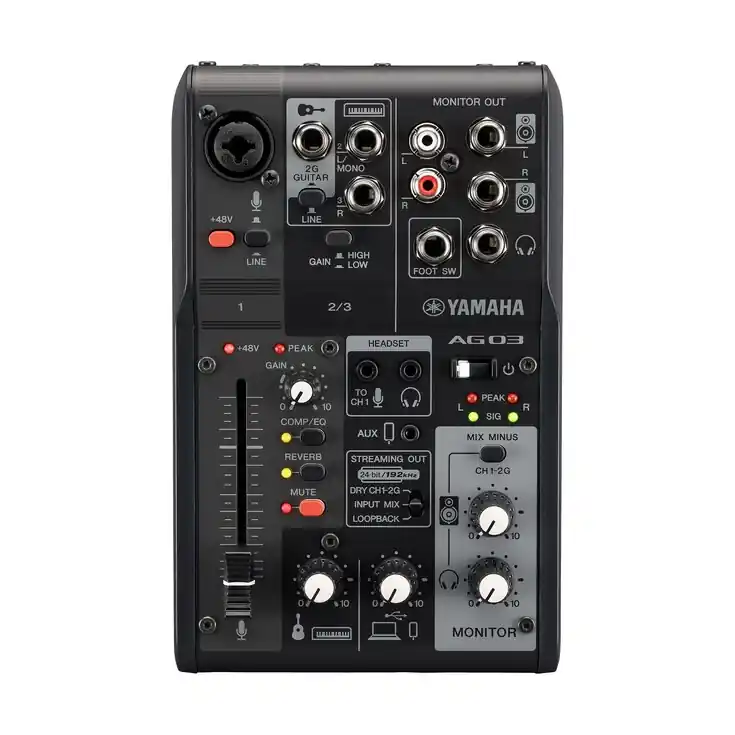 Top-Angebot Yamaha AG03 MK2 BK