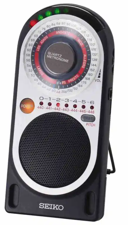 SEIKO Quarz Metronom mit bedienungsfreundlicher Wahlscheibe Jetzt Kaufen