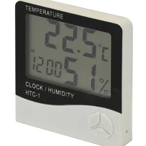 Digital-Hygrometer / Thermometer Min/Max schwarz/weiß Versand Am Gleichen Tag