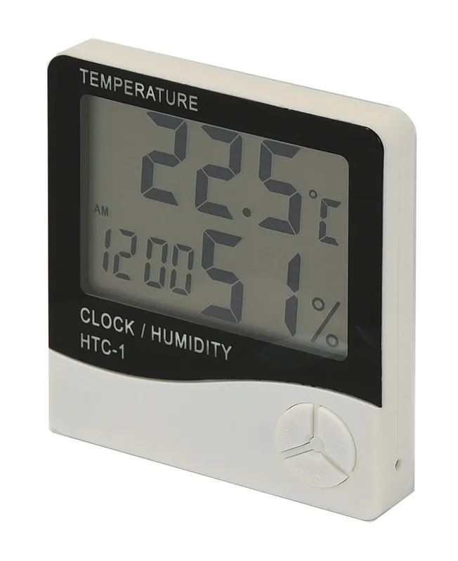 Digital-Hygrometer / Thermometer Min/Max schwarz/weiß Versand Am Gleichen Tag