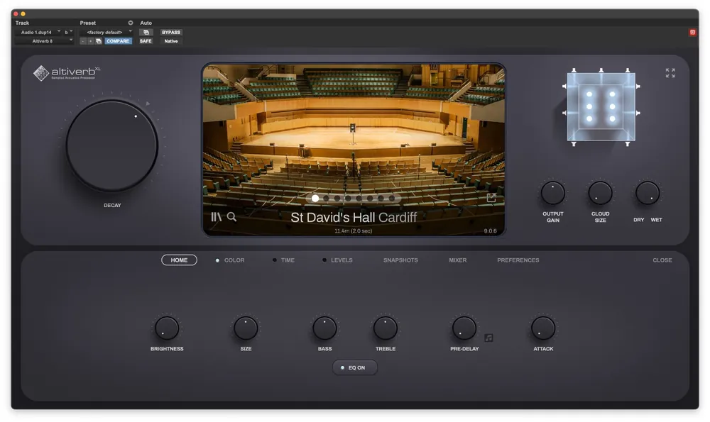 Abverkauf Audioease Altiverb 8 XL