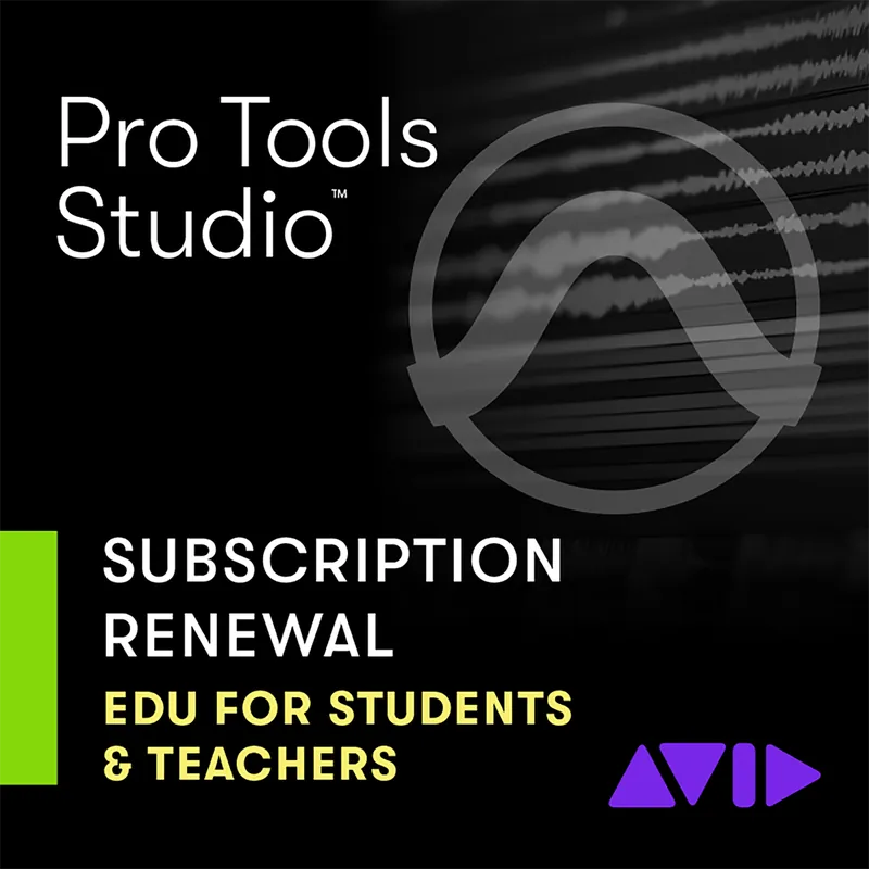 Preiswert Avid Pro Tools Studio EDU Jahreslizenz Student/Teacher Verlängerung