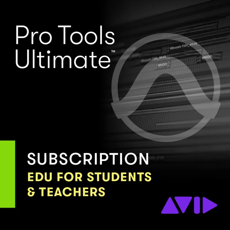 Avid Pro Tools Ultimate Jahreslizenz, EDU for Students/Teachers Begrenztes Angebot