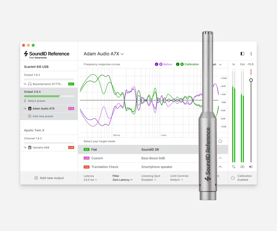 Sonarworks SoundID Reference for Speakers & Headphones with Microphone (Retail box) Must-Have