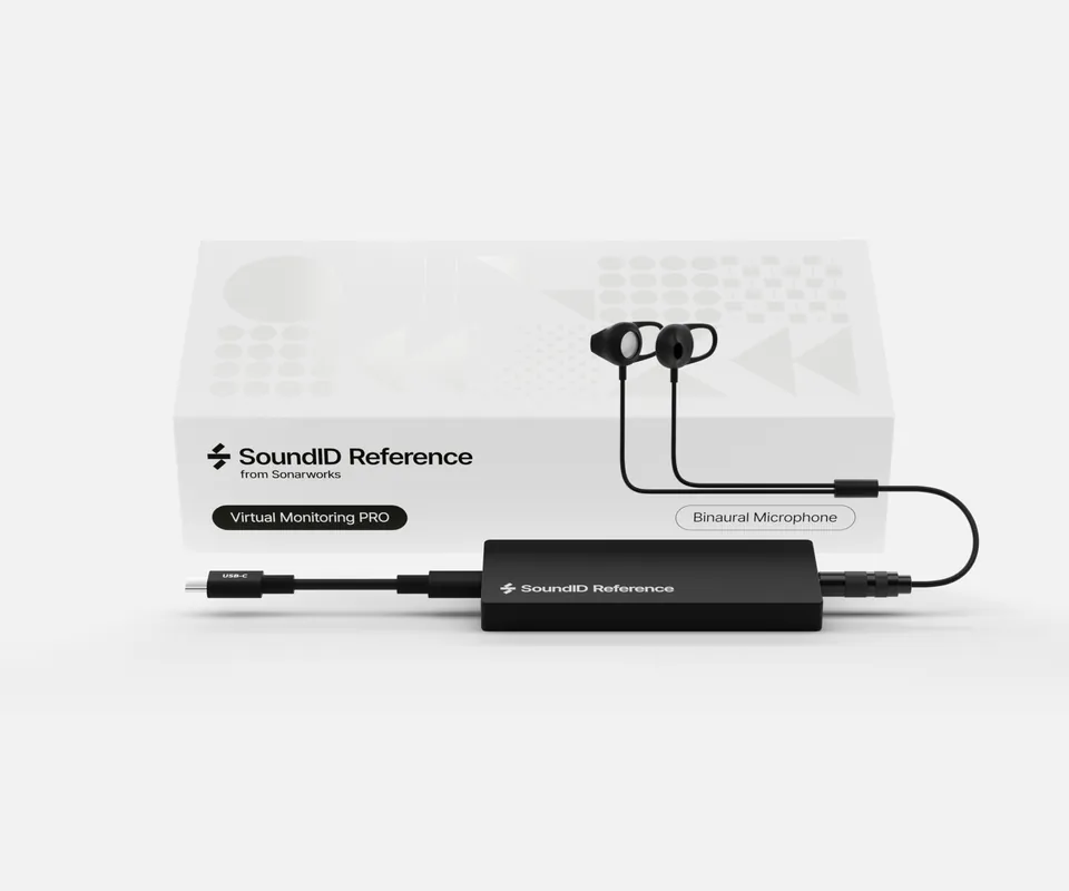 Sonarworks Upgrade from SoundID Reference to Virtual Monitoring PRO with Binaural Measurement Microphone (EREF) Kostenfreie Lieferung
