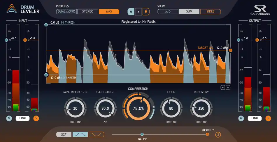 Ausverkauf Sound Radix Drum Leveler