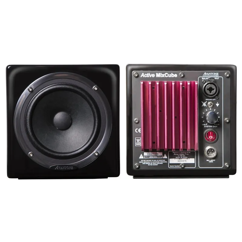 Neu Im Sortiment Avantone Pro Mixcube Active Black (Pair)