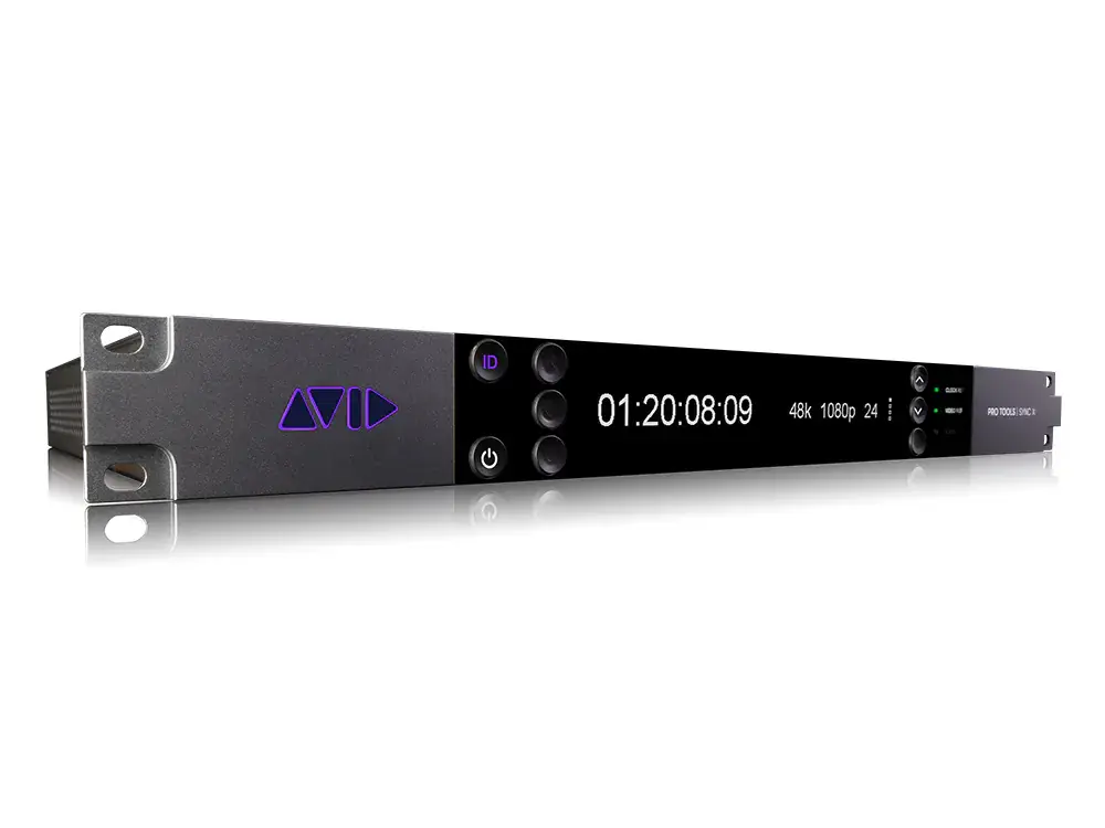 Must-Have AVID Interface, Pro Tools, SYNC X, Master Clock, 19", 1HE