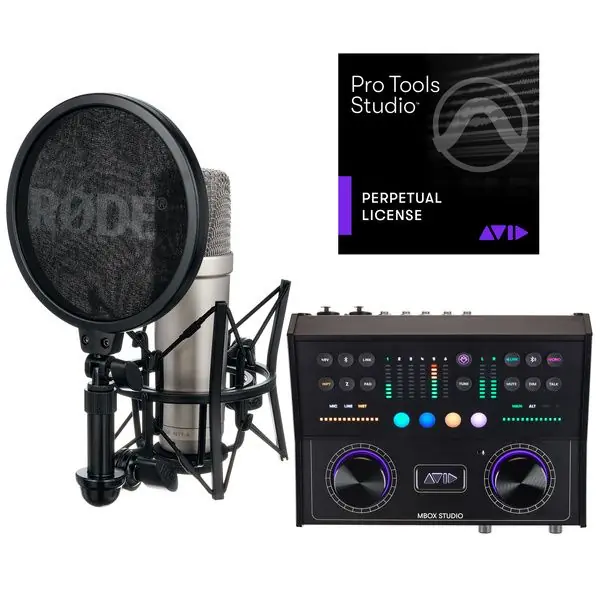 Kostenloser Rückversand Avid MBOX Studio Recording Bundle