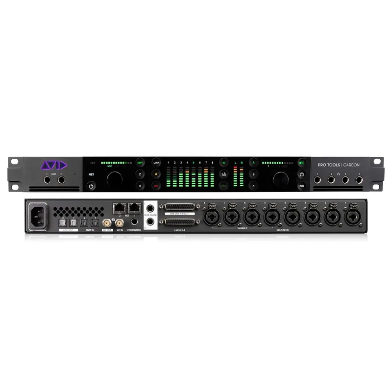 Kostenloser Rückversand AVID PRO TOOLS CARBON Interface Inklusive Pro Tools Ultimate Dauerlizenz
