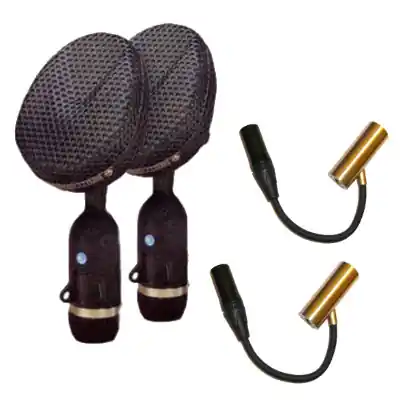 Zertifiziert Coles 4038 Studio Ribbon - matched pair + 4071B stand mount adaptors