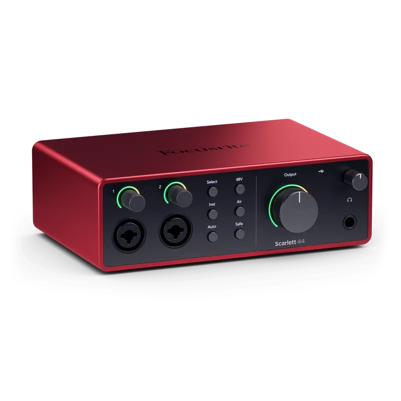 Focusrite Scarlett 4i4 4th Gen Kostenloser Rückversand