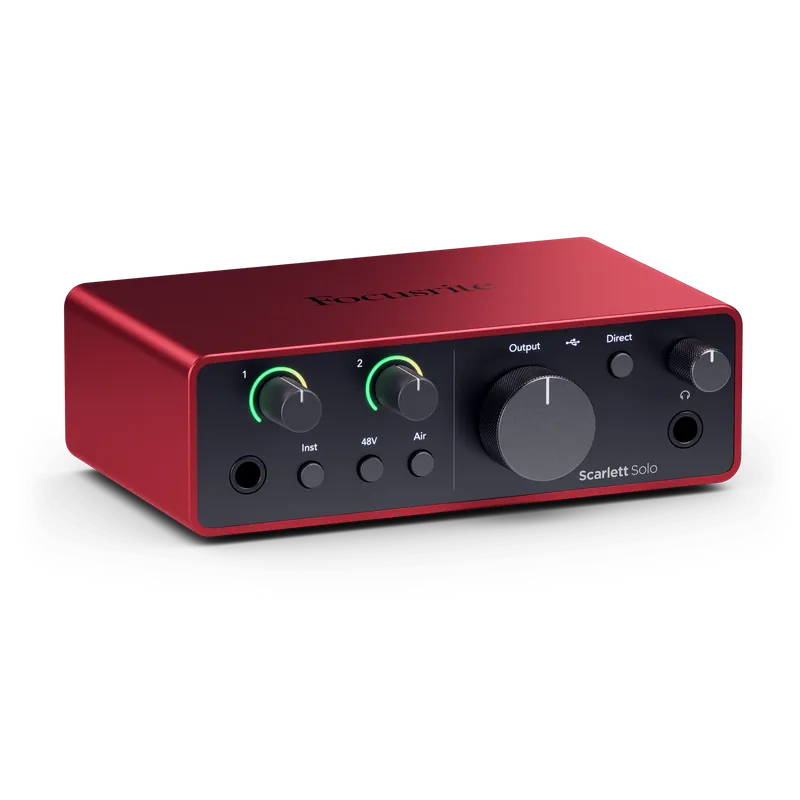 Focusrite Scarlett Solo 4th Gen Aktuell