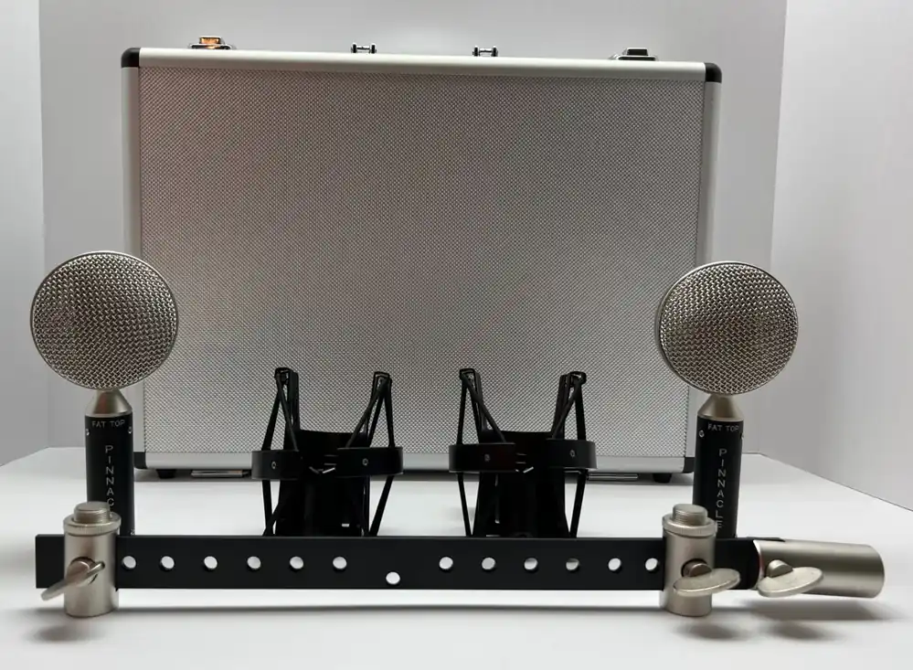 Rabatt Pinnacle Microphones Fat Top Black Stereo Pair