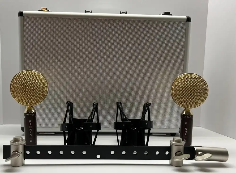 Pinnacle Microphones Fat Top Brown Stereo Pair Versand Am Gleichen Tag