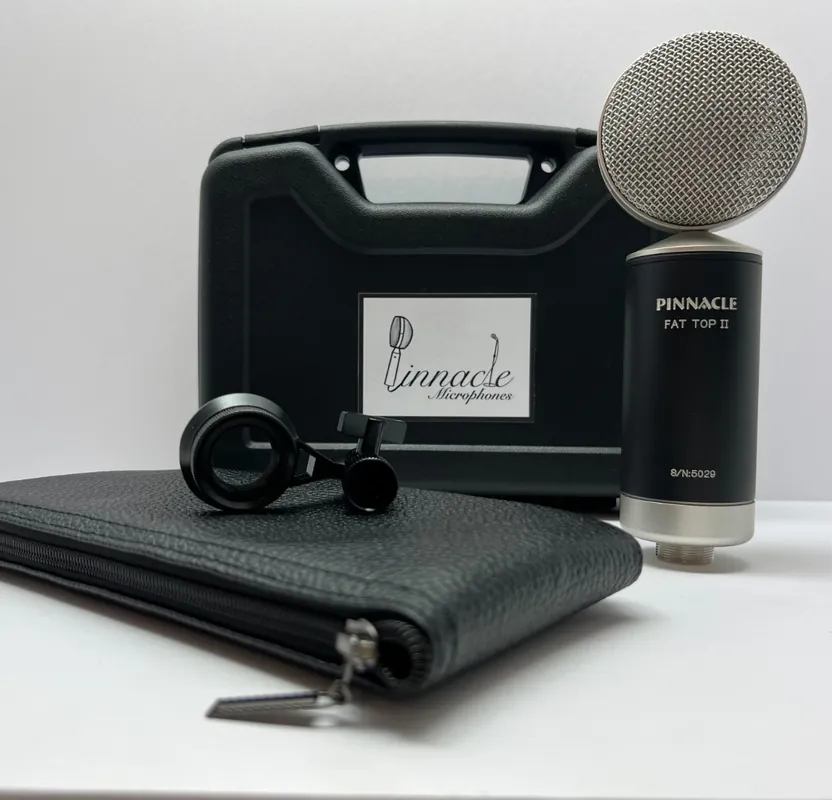Pinnacle Microphones Fat Top II Black w/Lundahl Wochenendangebot