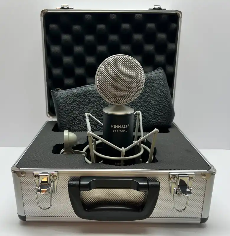 Pinnacle Microphones Fat Top II Black w/Lundahl Deluxe Wochenendangebot