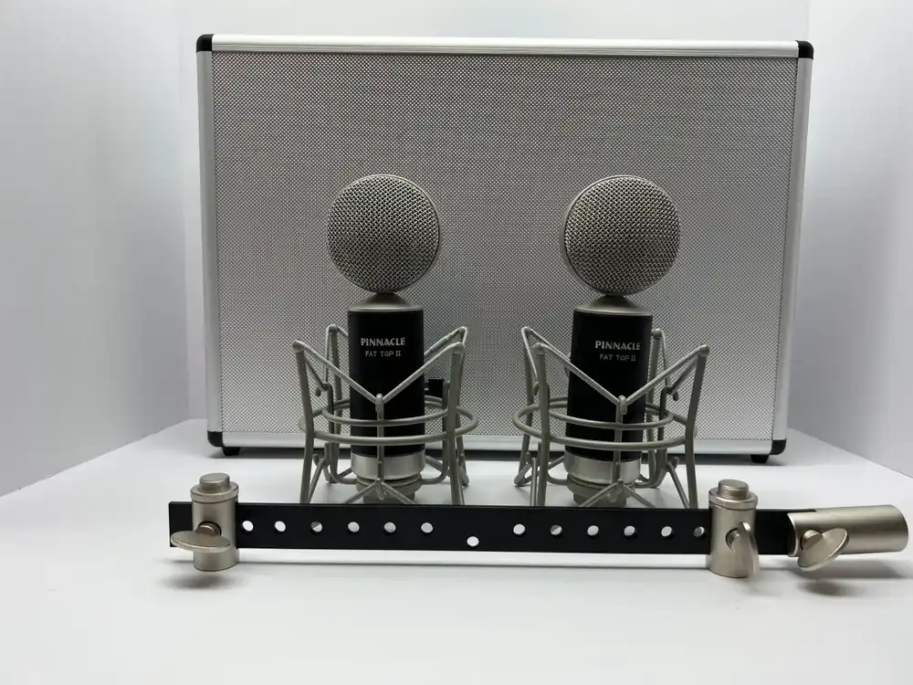 Pinnacle Microphones Fat Top II Black w/Lundahl Stereo Pair Markenprodukt