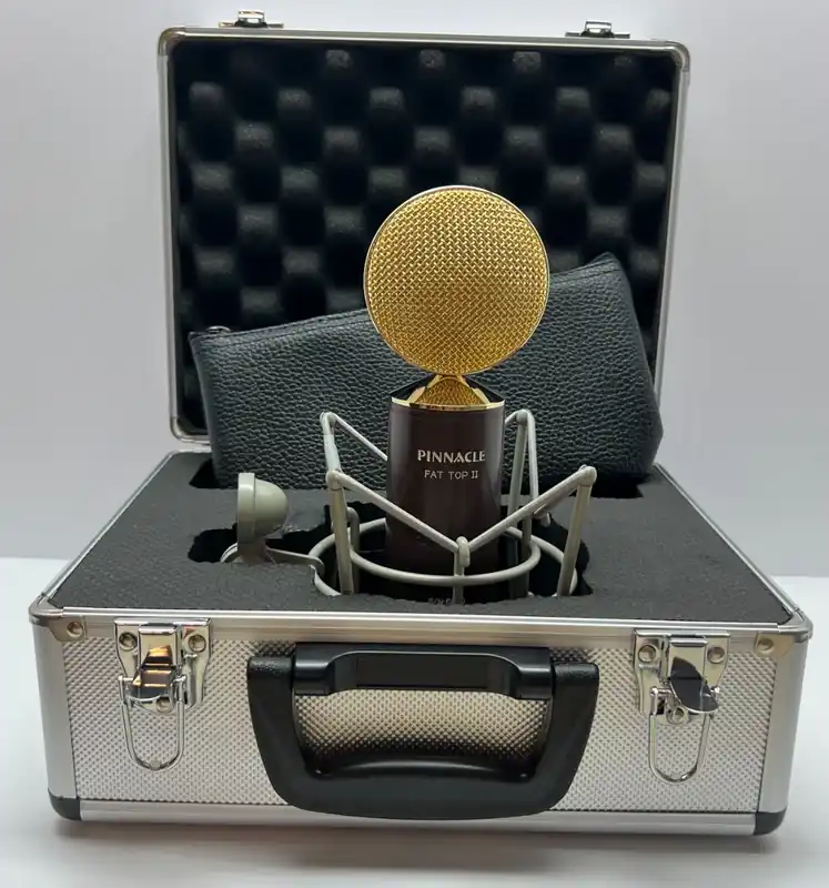 Pinnacle Microphones Fat Top II Brown w/Lundahl Deluxe Schneller Versand
