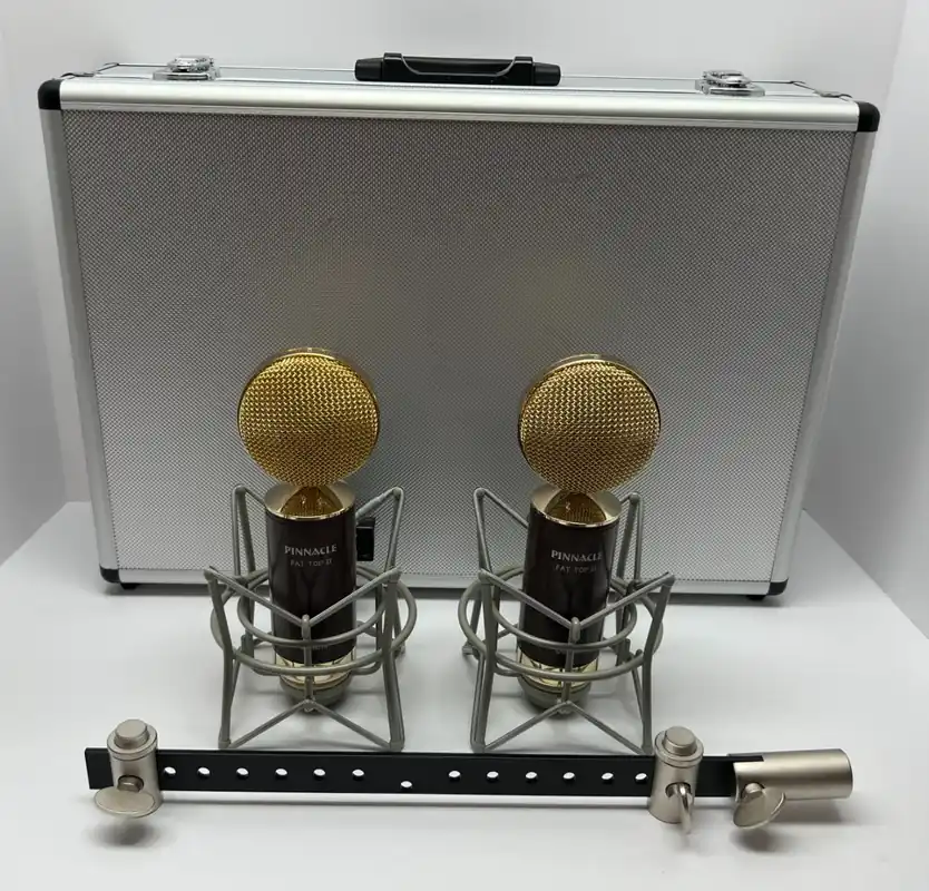 Pinnacle Microphones Fat Top II Brown w/Lundahl Stereo Pair Finale Aktion
