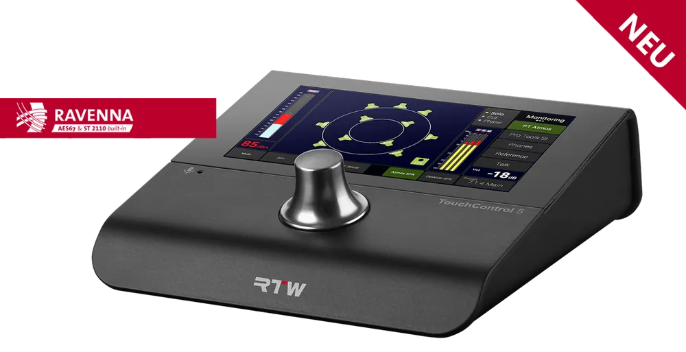 Neuheit RTW TouchControl 5 Ravenna