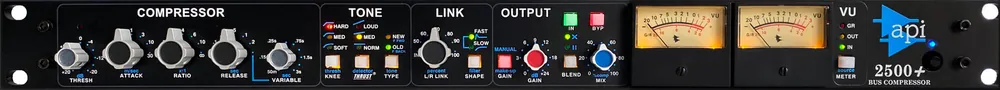 API 2500+ Stereo Bus Compressor Abverkauf