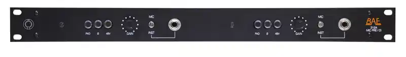 Echt BAE Audio 312A pair mic pres w/power supply (B-Ware)