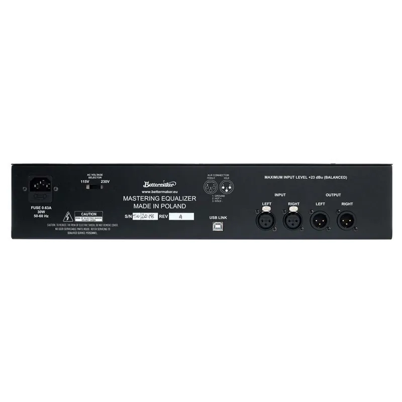 Kracherpreis Bettermaker Mastering Equalizer