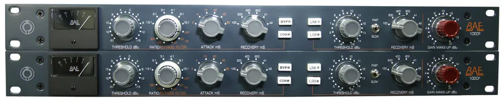 Sofort Bestellen BAE Audio 10DCF Stereo Pair Compressor/Limiter (Now with internal PSU / No External PSU needed)
