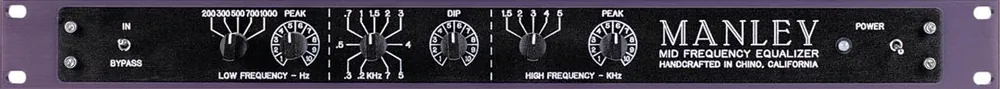 Top-Seller Manley Mid-Frequency EQ