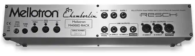 Nur Heute Mellotron M4000D Rack