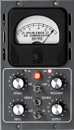 Retro Instruments Doublewide II Tube Compressor Kostenfreie Lieferung