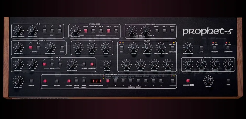Sequential Prophet-5 Desktop Module Kostenfreie Lieferung