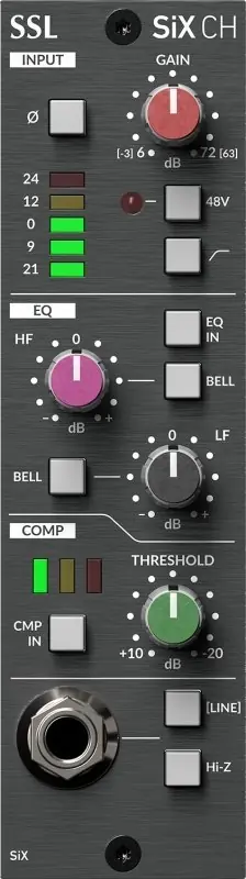 Top-Seller SSL 500 SIX Channel Strip